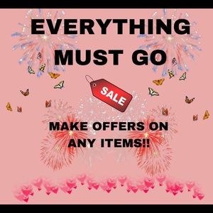 ⚠️⚠️⚠️Selling everything!!⚠️⚠️⚠️